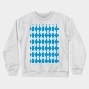 German Bavaria Bavarian Pattern for oktoberfest background Crewneck Sweatshirt